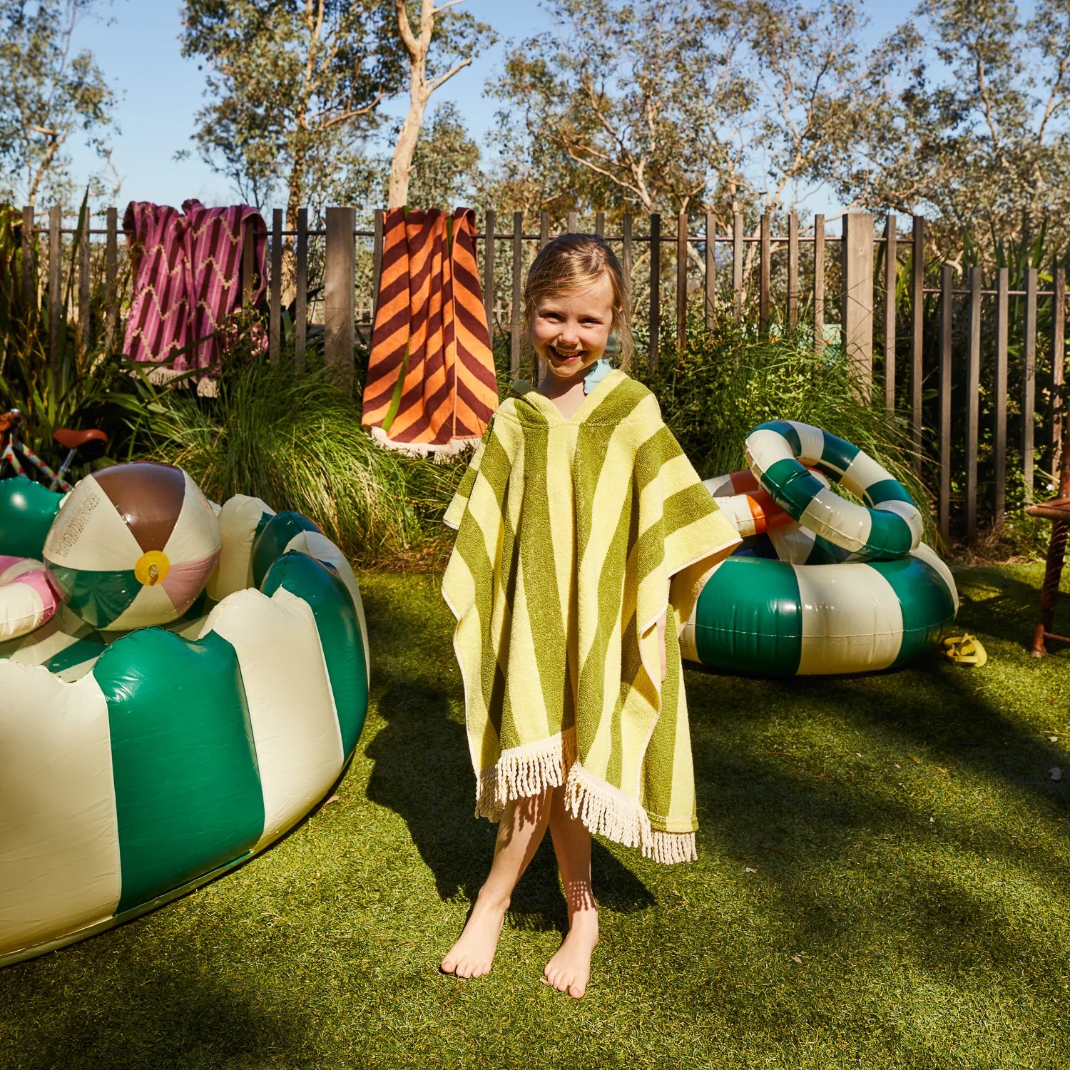 Hooded Towel - Palm