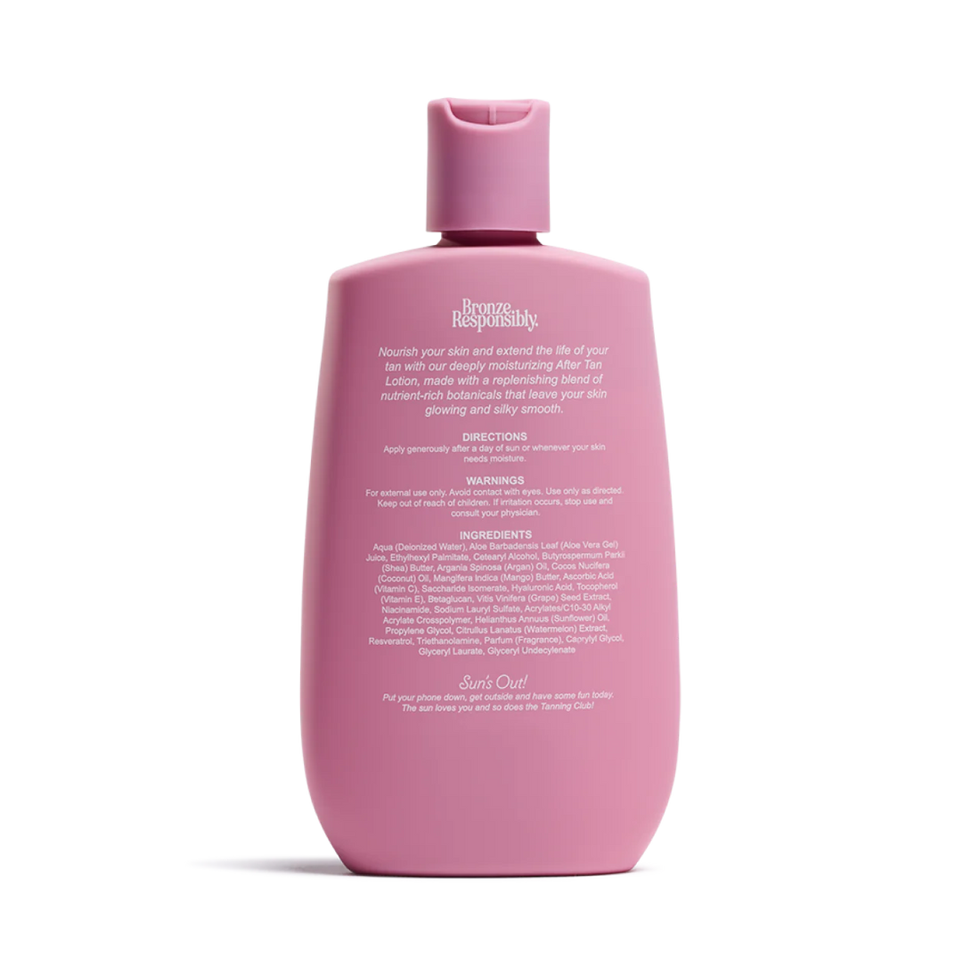 TANNING CLUB - after tan body lotion