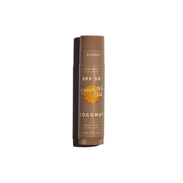 TANNING CLUB - coconut lip balm SPF 30