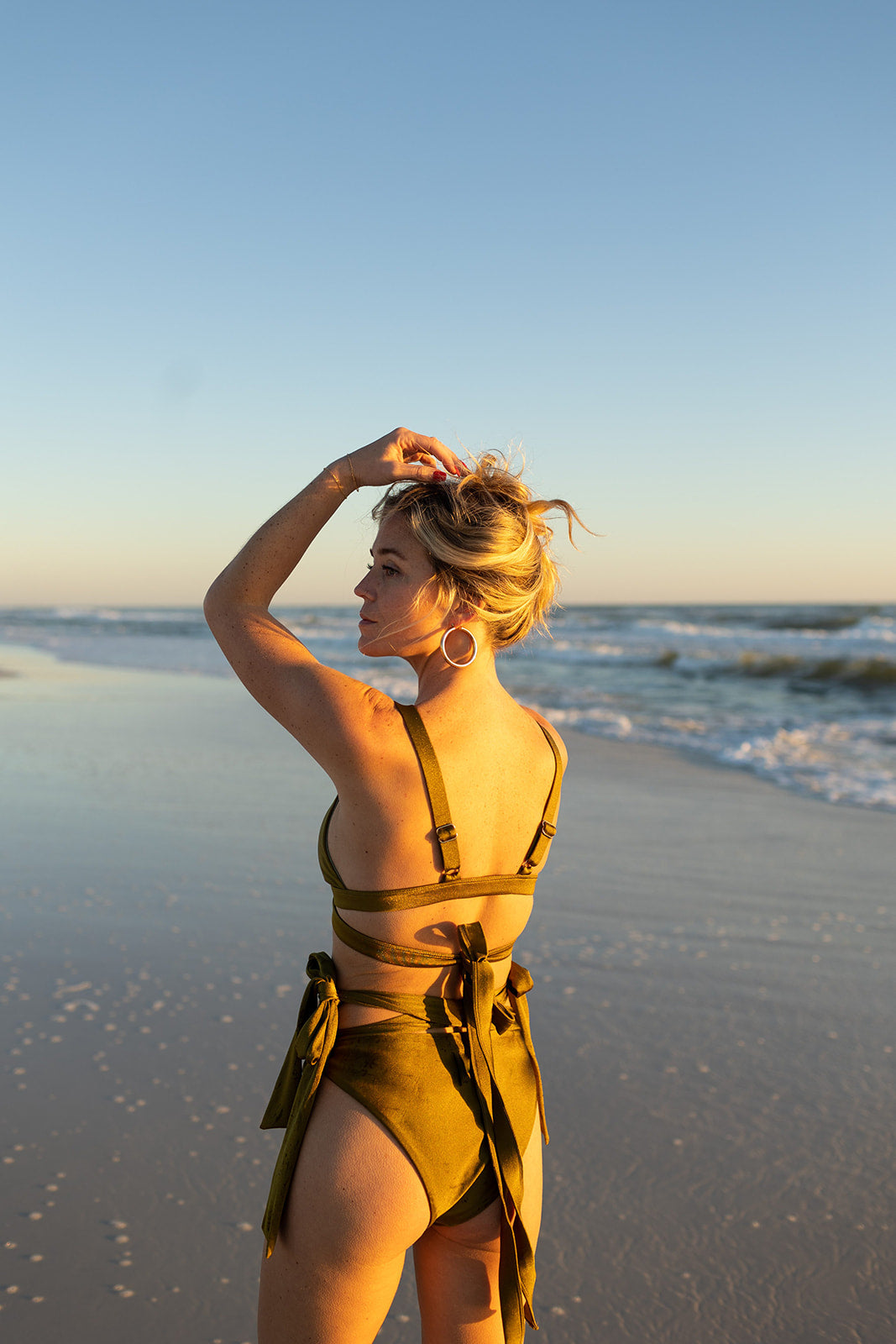 criss cross bikini bottom