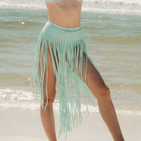 fringe tie on sarong