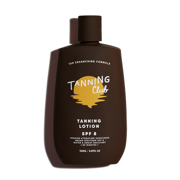 TANNING CLUB - SPF 8 tanning lotion