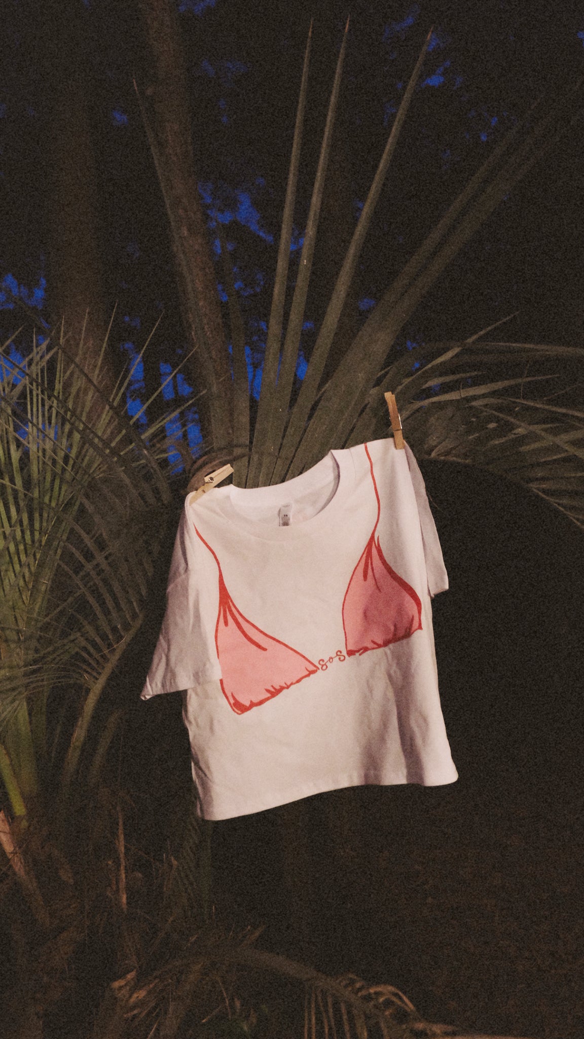 crop pink bikini t-shirt
